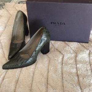 Prada Leather Pumps